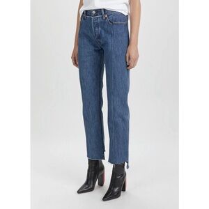 Vetements x Levis reworked straight leg jeans blue